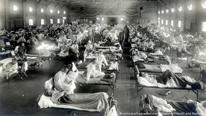 dịch cúm Tây Ban nha tại pháo đài Riley, Kansas (Mỹ) 